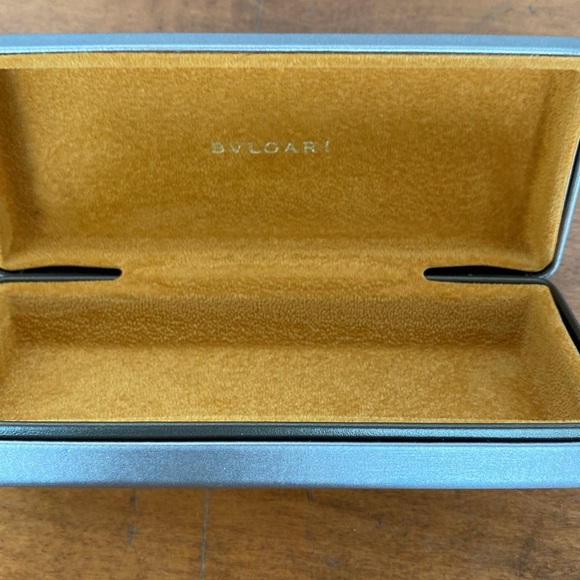 Bulgari Suede Lined Empty Eyeglasses Sunglasses Replacement Case - Picture 3 of 8